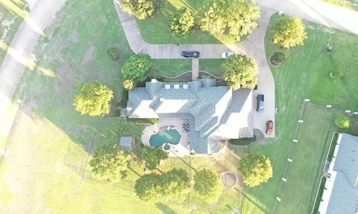 New shingle roof installation on a home in Nashville